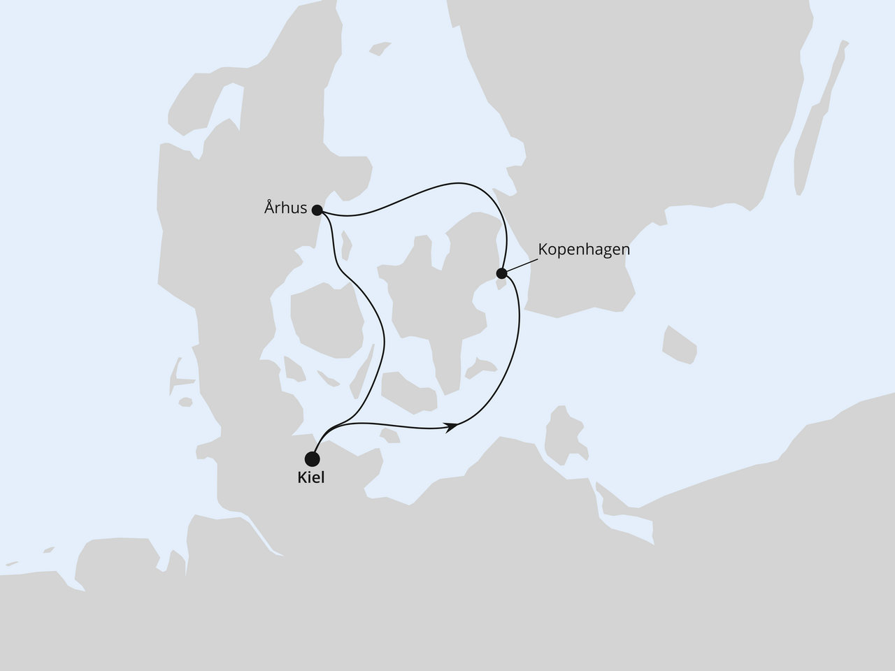 Kurzreise nach Århus & Kopenhagen ab Kiel