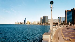 Hafenpromenade von Abu Dhabi