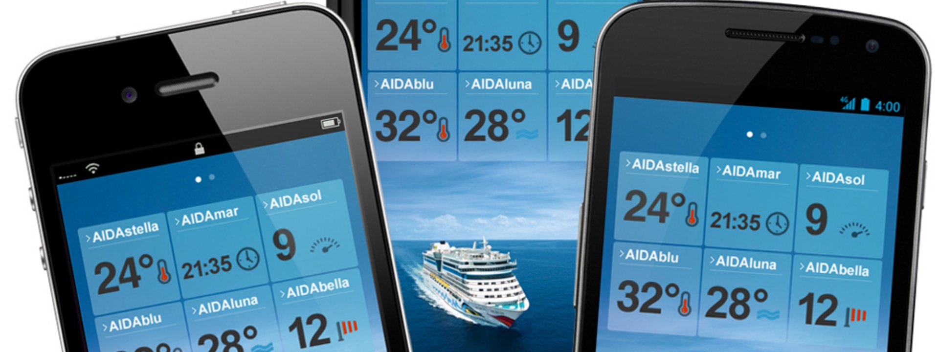 AIDA: Neue mobile App für Smartphones