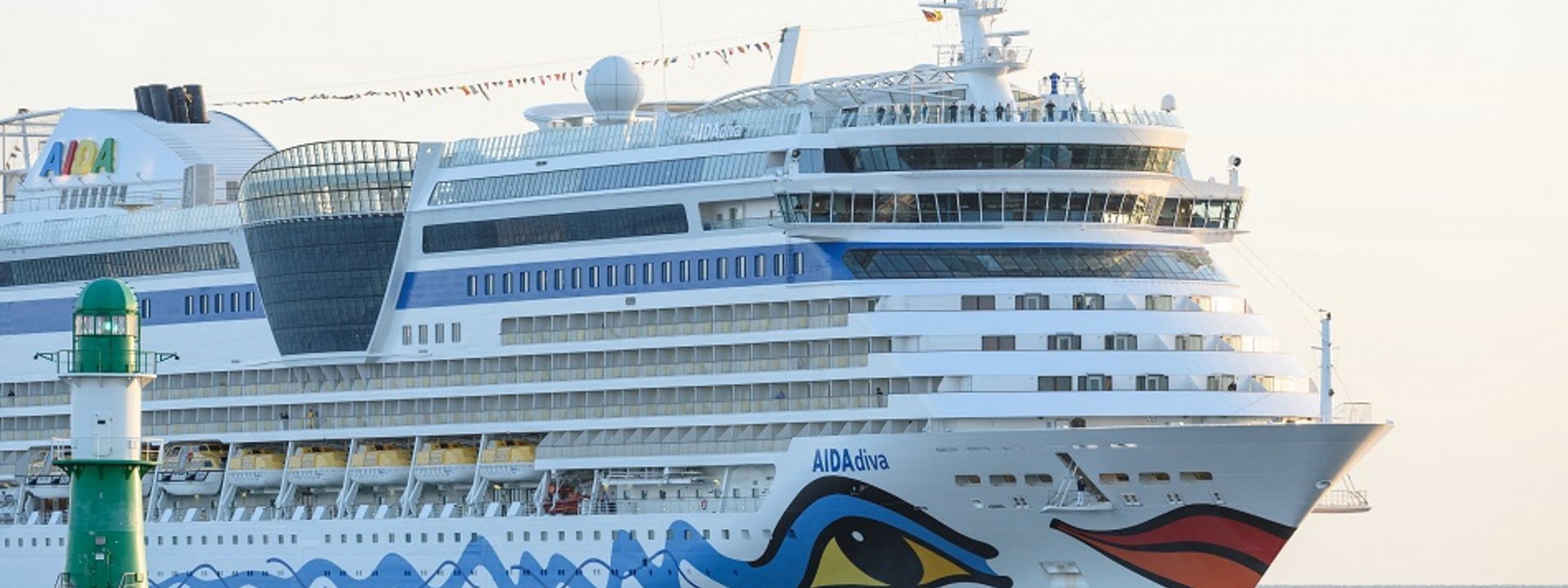 AIDA mit zwei Schiffen zur 82. Warnemünder Woche 